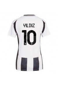 Fotbalové Dres Juventus Kenan Yildiz #10 Dámské Domácí Oblečení 2024-25 Krátký Rukáv